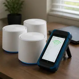 WiFi Network Optimization: Mesh Wi-Fi routers and network tester